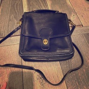 Vintage Coach saddle bag